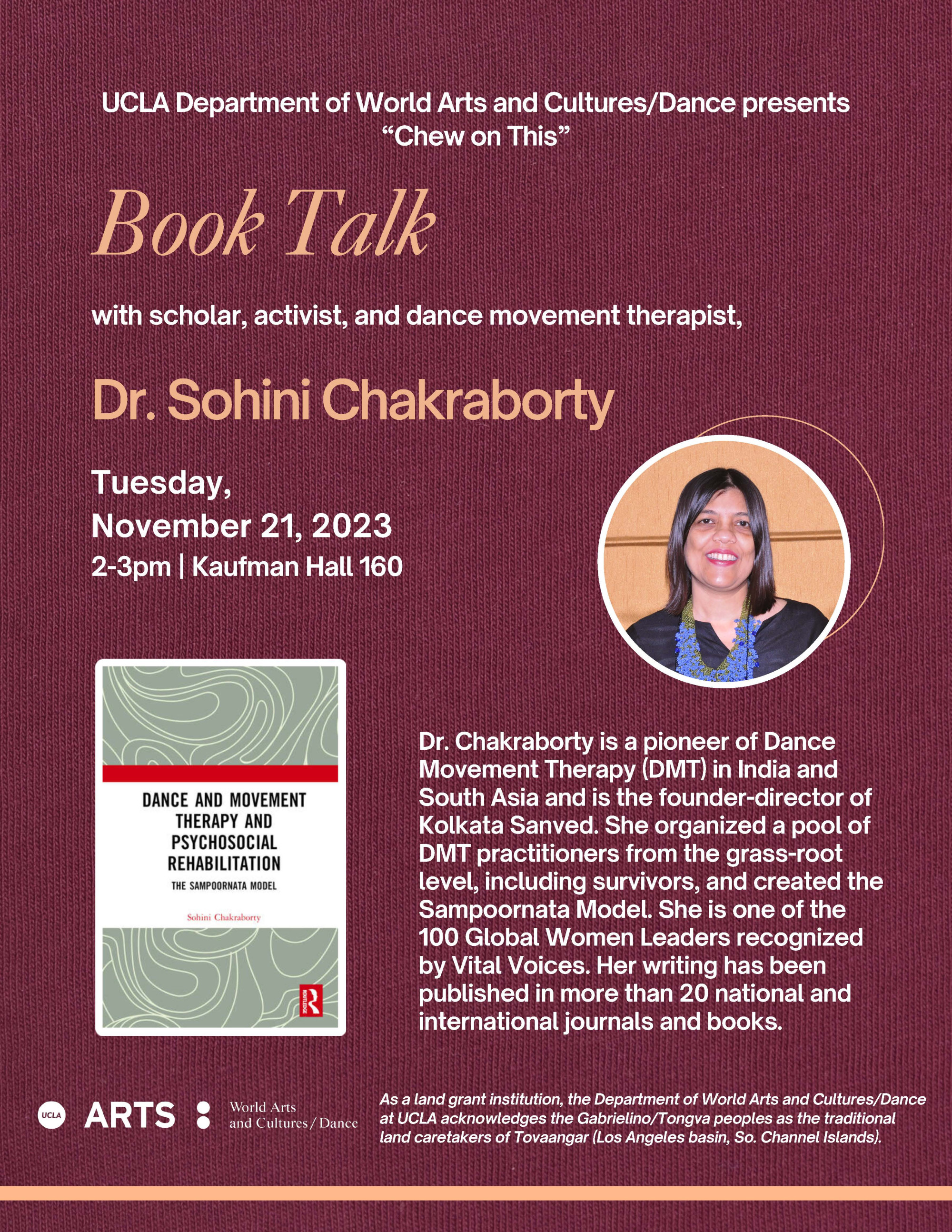 Chew on This: Book Talk by Sohini Chakraborty