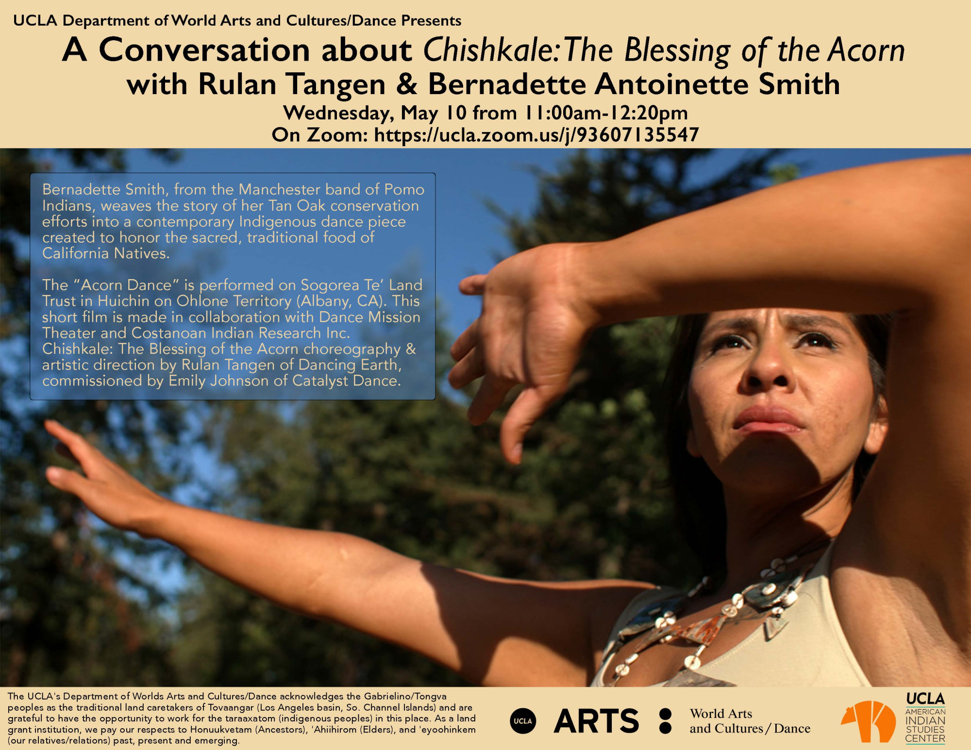 A Conversation about Chishkale:The Blessing of the Acorn with Rulan Tangen & Bernadette Antoinette Smith
