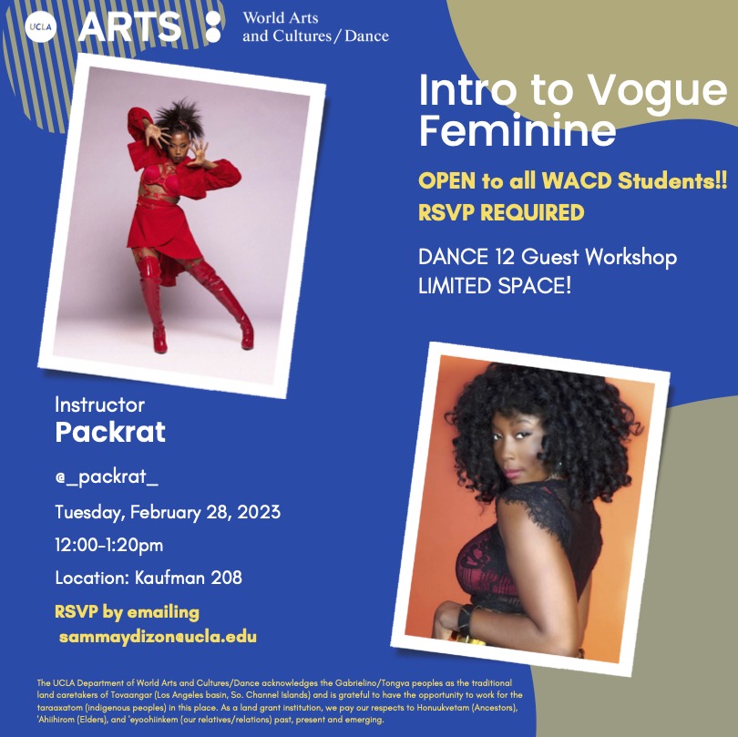 Femininyogue OPEN to all WACD Students!!
